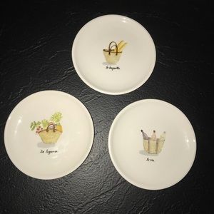 3 small plates